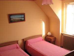 Crozon - Appartement Morgat - Chambre avec 2 lits simples