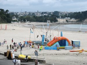 Crozon - Appart T1 Morgat - Vue depuis la fentre du coin salon