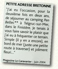 Le Caravanier - 2004 - Pen-Bellec