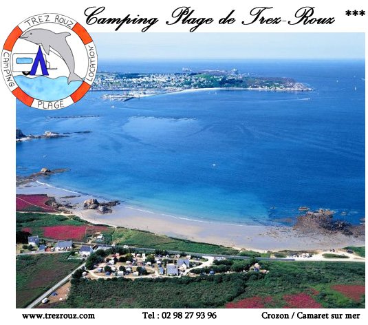 Camping de Trez-Rouz face à la plage - Camaret