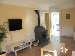 Camaret - Chaumi�re de Penfrat - Le coin chemin�e