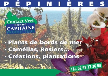 Pépinières Contact-Vert, Argol, Presqu'île de Crozon