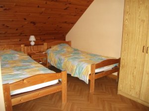 SaintNic - Gite de Pors-Gourmelen - Chambre lits 1 place  ltage