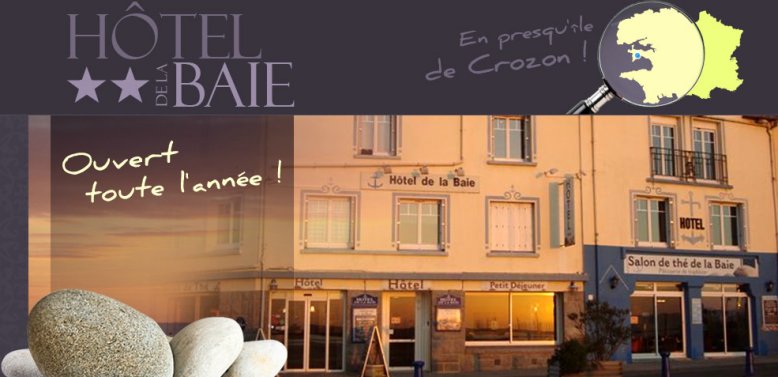 Cliquer pour voir le nouveau site de l'Hôtel de la Baie Cliquer pour voir le nouveau site de l'Hôtel de la Baie
