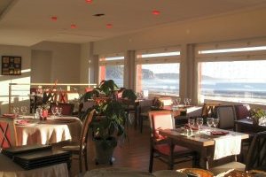 Crozon-Morgat, H�tel de la Plage, la salle � manger