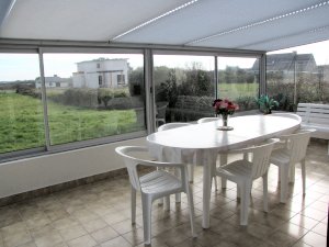 Camaret - Maison (SD) � Camaret - Veranda avec salon de jardin