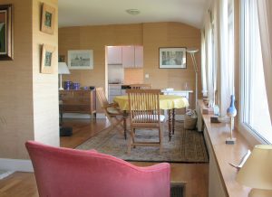 Camaret - Maison Hauts de Camaret - Le rez-de-chauss�e (salon, salle, cuisine)