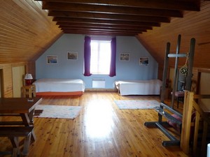 Crozon - Maison rue du Vallon - Grande chambre � l'�tage