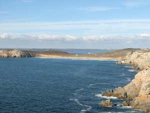 Camaret - Maison de Kerbonn - Paysage et plage du Toulinguet