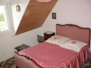 Argol - Maison de Keric Bian - 1 des chambres avec 1 lit 2 places