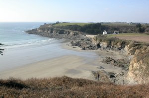 Argol - Maison de Keric Bian - La plage de Cam�ros � 500m
