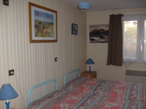 Crozon - Maison � Landaoudec -  Chambre avec 2 lit 1 place
