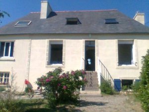 Telgruc - Maison Luz�oc (ylp) - facade cot� jardin