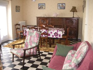 Crozon - Maison rue Myrdhine - Salle � manger / salon