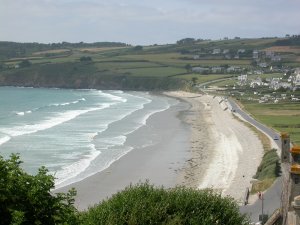 Telgruc - Maison de Pen-ar-Hoat - Trez-Bellec : Plage de Sable fin (1,2km)