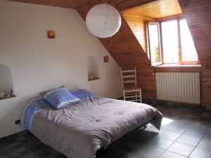 Crozon - Maison de Penfond - Chambre lit 2 places � l'�tage