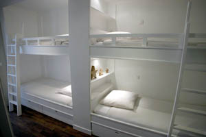 Crozon - Maison Portzic  Morgat - Chambre avec lits superposs