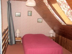 Telgruc - Maison de Poul-Bleiz - Chambre avec lit 2 places en m�zzanine (�tage)