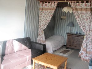 Telgruc - Maison de Poul-Bleiz - Salon avec alcove (lit 1 personne)