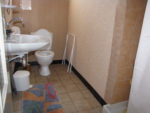 Telgruc - Maison rue Luz�oc - Salle d'eau avec douche et WC