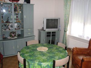 Telgruc - Maison  Telgruc - Salon / salle  manger avec fauteuil et canap