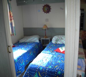 Crozon - Mobil-home de l'Aber - Chambre 2 lits individuels