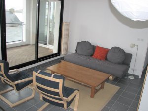 Crozon - T3 � Morgat (n�13) - Coin salon