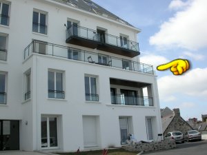 Crozon - T3  Morgat (n23) - Appt T3 avec grande terrasse au 2 tage