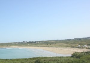 Crozon - Penty Goulien - Plage de sable fin  300m de la location