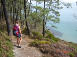 Crozon - Penty de Landromiou - Le sentier ctier de Morgat