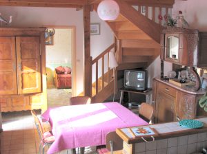 Telgruc - Penty de Pen-Dar - Salle � manger + Salon avec lit 1pl. au fond