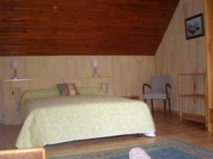 Roscanvel - Penty � Roscanvel - Chambre lit 2 places � l'�tage