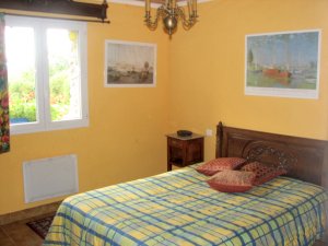 Crozon - Ti Glaz Bihan - Chambre avec lit 2 places au rez-de-chauss�e