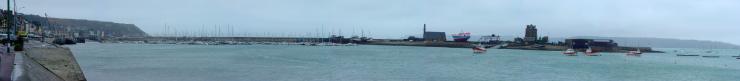 CAMARET-sur-mer, Presqu'ile de Crozon, vue panoramique du Port