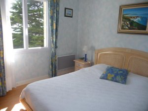 Telgruc - T3 Belle-Vue - Chambre avec lit double
