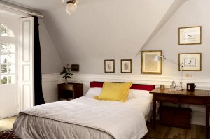 Crozon - Villa au Portzic - Chambre lit double avec vue sur mer