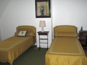 Crozon - Villa Ty-Ga�l - Chambre 2 lits 1 places � l'�tage