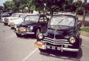 CROZON, voitures anciennes, les fameuses 4 cv RENAULT des annes 50