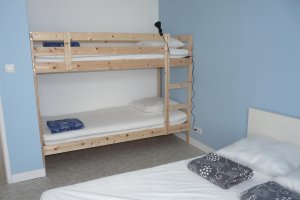 Crozon - Appartement  Morgat - Chambre avec lits superposs