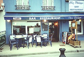 Camaret, Presqu'île de Crozon, Bar-Restaurant Chez Philippe