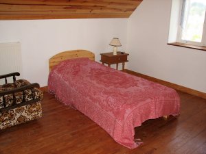 Crozon - Maison  Morgat - Chambre avec lit 1 place