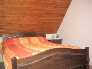 Crozon - Penty Goulien - Une des 2 chambres avec lit double